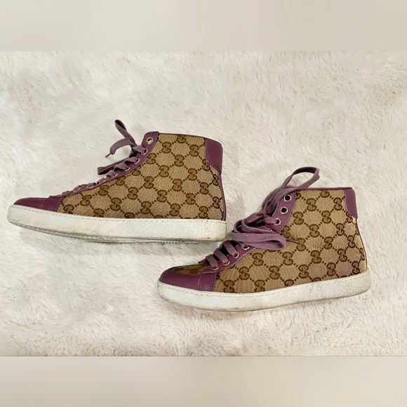 100% authentic Gucci Cloth trainers - Picture 3 of 5